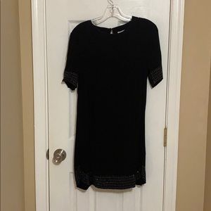H&M Short Sleeve Black Dress